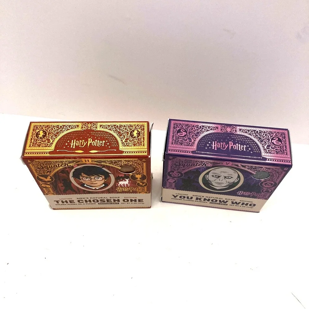 Dr Squatch Harry Potter The Chosen One & Voldemort You Know Who Natural Soap Set